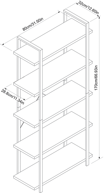 Oakland Bookcase